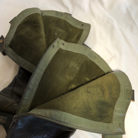 Miz Mooz Green Leather Boots - Picture 14 of 15